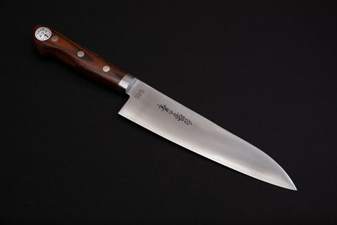 HAYASHI KOGYO SHIRASAGI NO HANA SLD GYUTO 180 MM MAHOGANY PATTERN